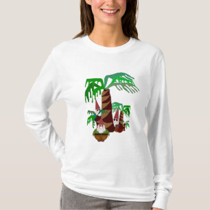 Le long tshirt à manches long féminin