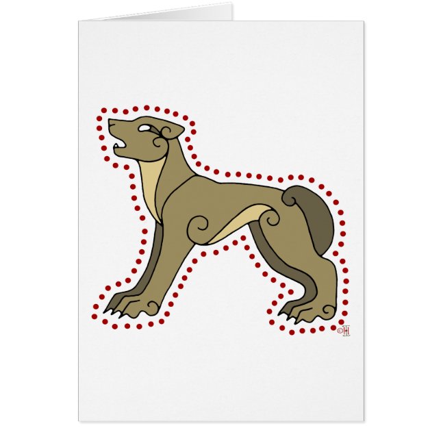 Le loup celtique (Devant)