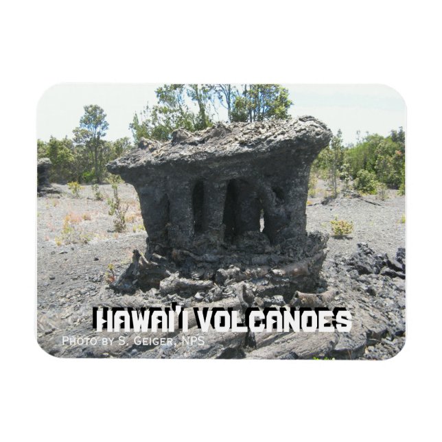 Le Magnet des volcans d'Hawaï (Horizontal)