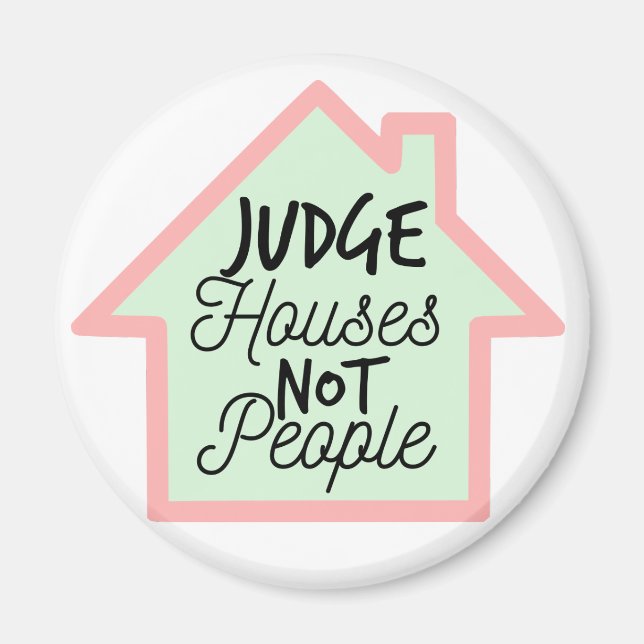Le Magnet du juge des maisons pas des gens (Devant)