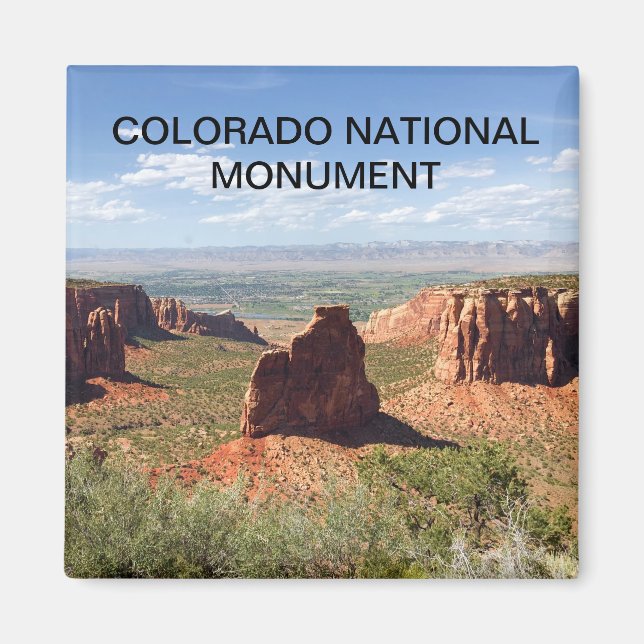 Le Magnet du monument national du Colorado (Devant)