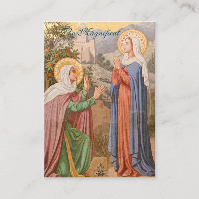 Le Magnificat - Carte de prière (Appartement) (Devant)