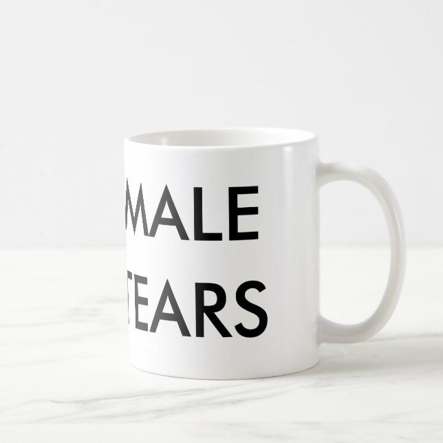 Le "MÂLE DÉCHIRE" la tasse (Droite)