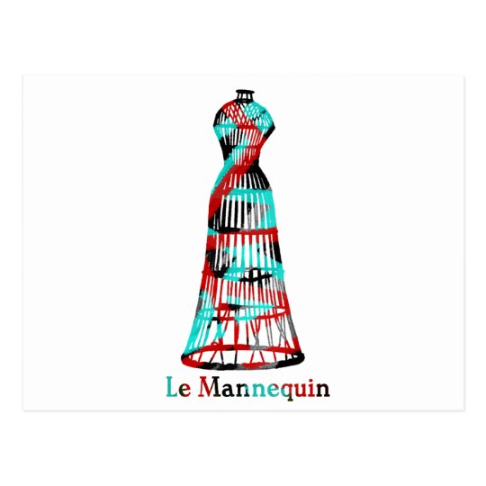 Le Mannequin Postcard
