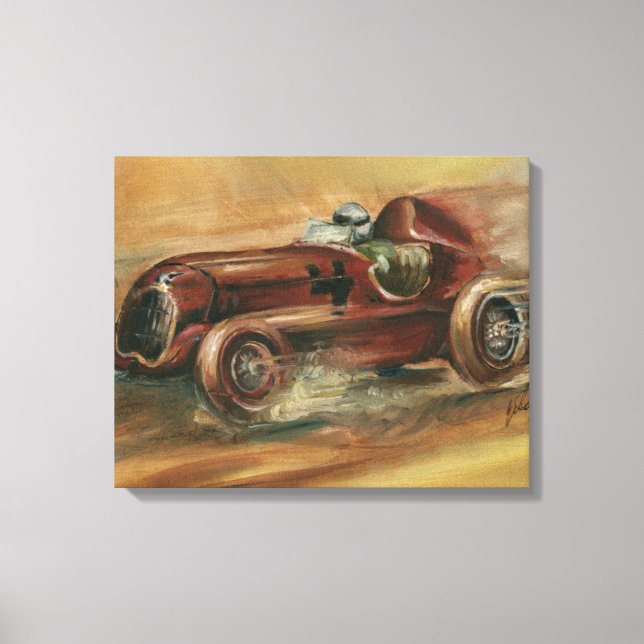 Le Mans Racecar by Ethan Harper Canvas Print (Front)