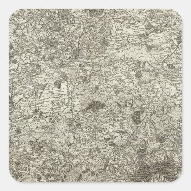 Le Mans Square Sticker (Front)