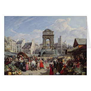 Le marché et la fontaine des innocents