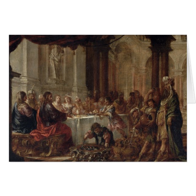 Le mariage chez Cana, 1660 (Devant horizontal)