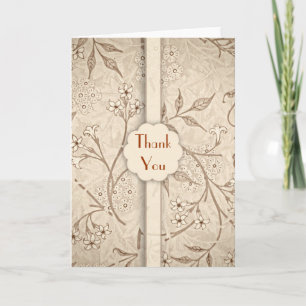 le mariage classique vous remercient des cartes