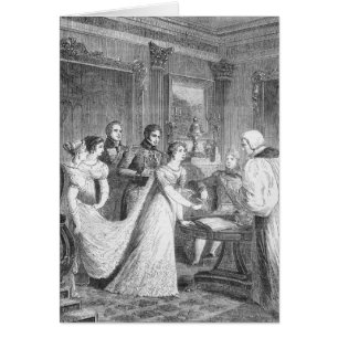 Le mariage de la princesse Charlotte de