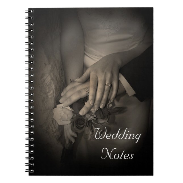Le "mariage note" le carnet de planification de (Devant)