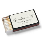Le mariage parfait Elegant pour matchbox