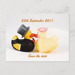 Le mariage penche… la carte postale