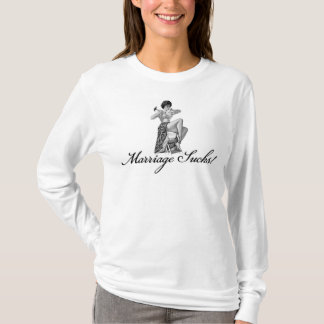 Le mariage suce le T-shirt