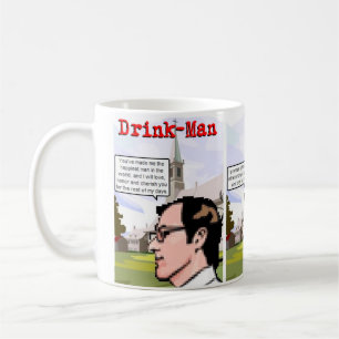 "Le mariage tasse de café de Boisson-Man"