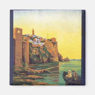 Le Maroc Vintage Travel Poster Magnet