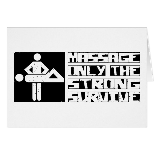 Le massage survivent (Devant horizontal)