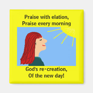 LE MATIN A ÉCLATÉ - aimant