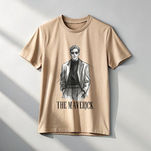 Le Maverick T-Shirt à l'état d'esprit alpha auda