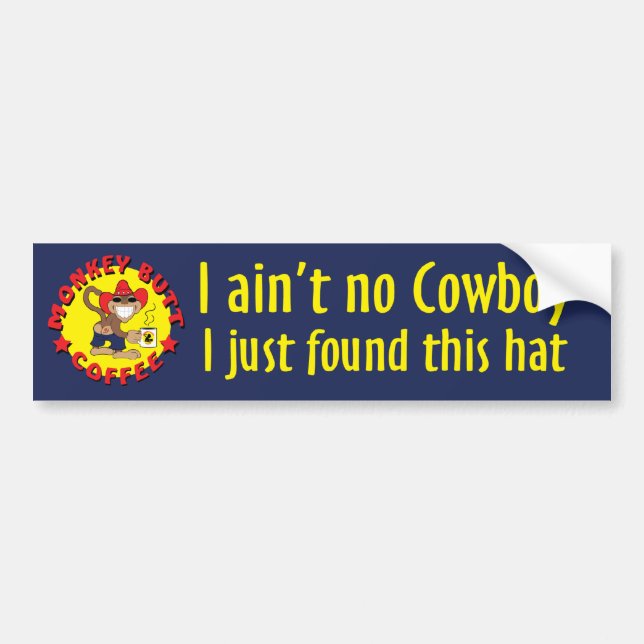 Le MBC n'est aucun autocollant de Bumber de cowboy (Devant)