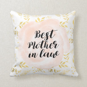 Le meilleur coussin de cadeau de belle-mère