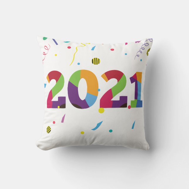 Le meilleur coussin pour le Nouvel An 2021 (Recto)