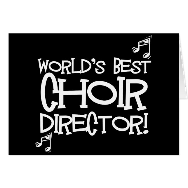 Le meilleur directeur du choeur du monde (Devant horizontal)