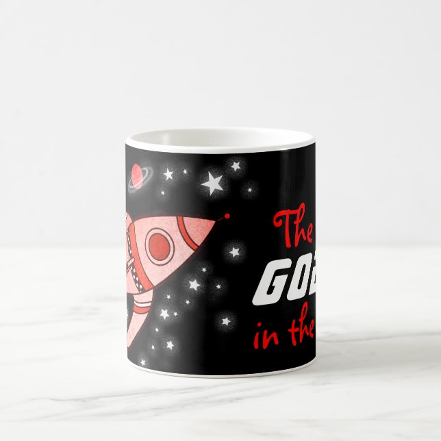 Le meilleur filleul dans la tasse noire rouge (Centre)