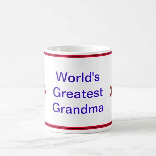 LE MEILLEUR GRANDMA CAFÉ OU THÉ MUG AU MONDE (Centre)