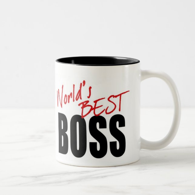 Le MEILLEUR PATRON du MONDE - tasse (Droit)