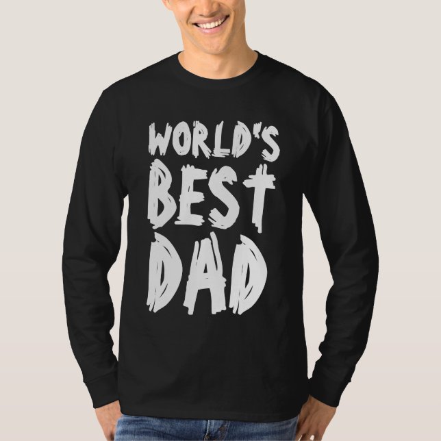 LE MEILLEUR PÈRE DU MONDE T T-shirts à manches lon (Devant)