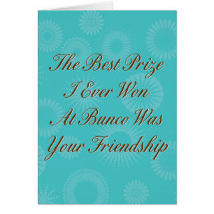 le meilleur prix que j'ai jamais gagné chez Bunco