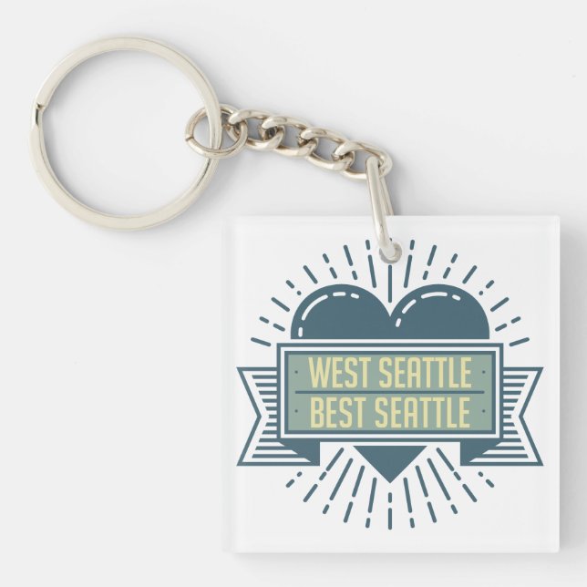Le meilleur Seattle porte - clé de Seattle (Devant)