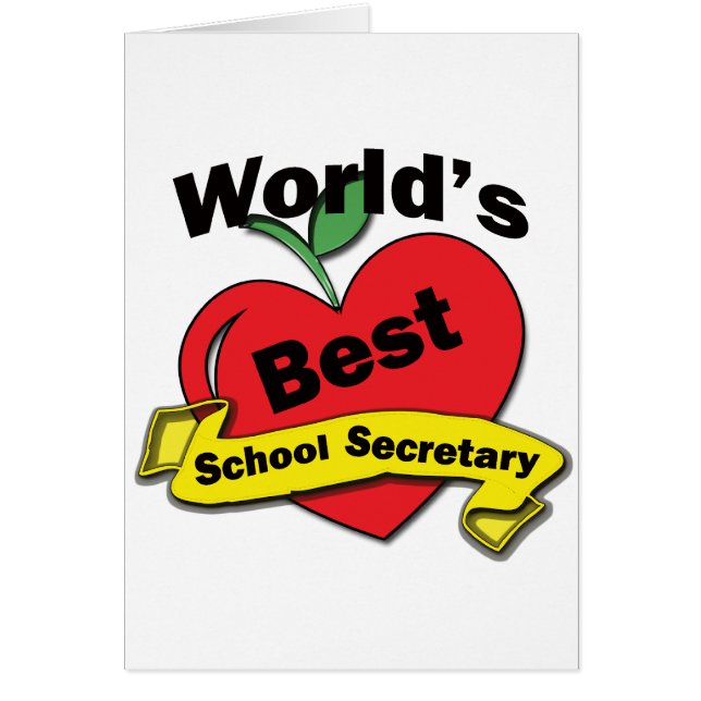 Le meilleur secrétaire de l'école du monde (Devant)