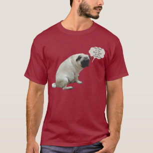 Le meilleur T-shirt de carlin de papa