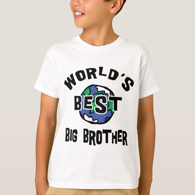 Le meilleur T-shirt du frère du monde (Devant)