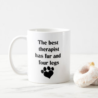 Le meilleur thérapeute a la fourrure et la tasse