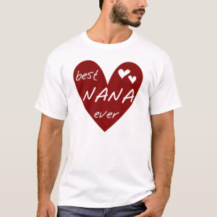 Le meilleurs T-shirts et cadeaux de Nana de coeur