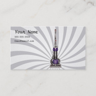Le ménage entretient le carte de visite