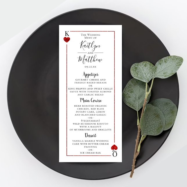 Le menu Collection de Mariages de cartes de jeu Mo (Créateur téléchargé)