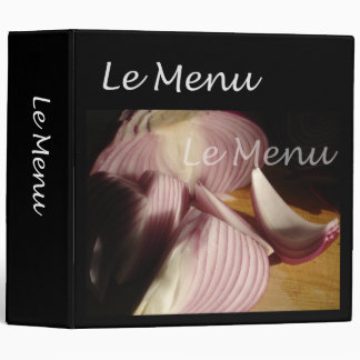 Le Menu Large Recipe Binder