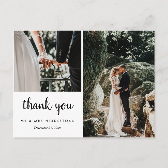 Le Merci mariage fantasque | Carte postale Deux ph (Devant)