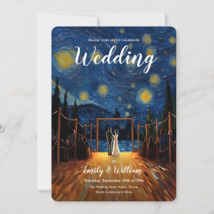 Le Mercredi de Nuit étoilé FAIRE-PART DE MARIAGE