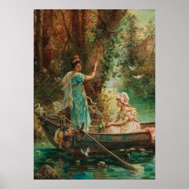 Le message d'amour de Hans Zatzka - poster (Devant)