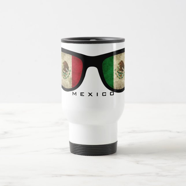 Le Mexique ombrage les tasses faites sur commande (Centre)