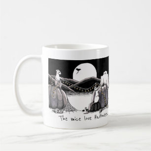 Le Mice Love Halloween mug