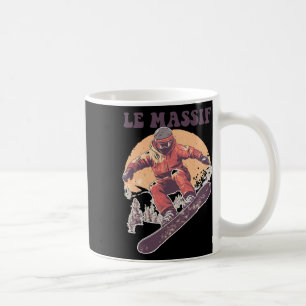 Le Mif Canada Retro Snowboard  Coffee Mug