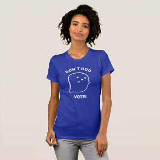 Le mignon fantôme ne boo pas, vote t-shirt