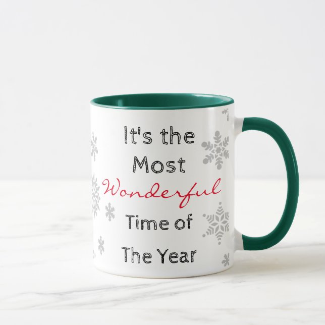 Le moment le plus merveilleux de l'année Café Mug (Droite)