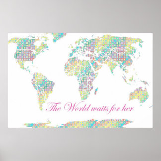 Le Monde l'attend - affiche